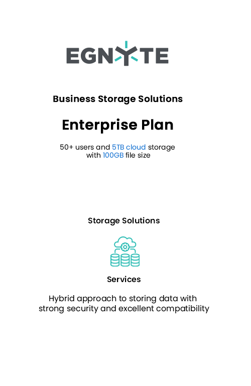 Egnyte Cloud Business Storage Solution -Enterprise Plan