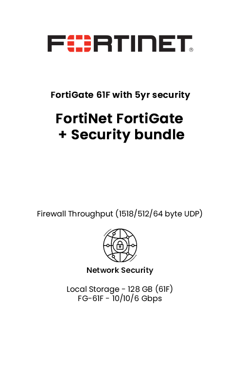 FortiGate 61F with 5yr security