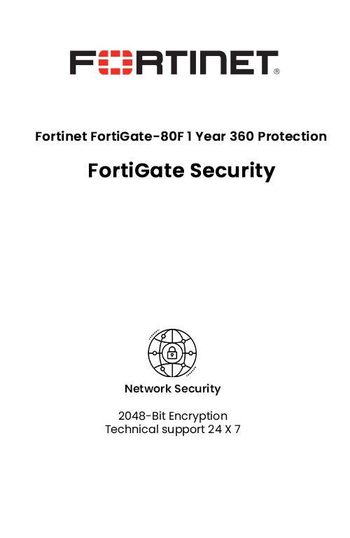 Fortinet FortiGate-80F 1 Year 360 Protection