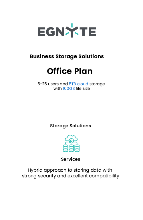 Egnyte Cloud Business Storage Solution -Office Plan